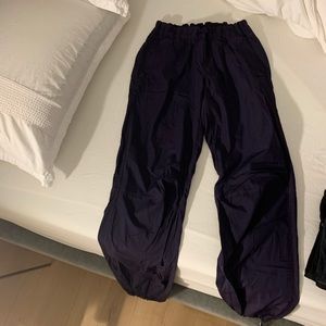 Nylon dark purple lululemon pants